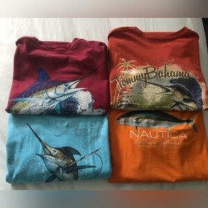 Men's Outdoor Tshirt bundle Tommy Bahama Guy Harvey XL